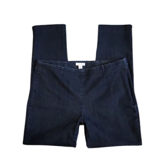 J. Jill Denim Mid-Rise Stretchy Ankle Trousers - Picture 3 of 7
